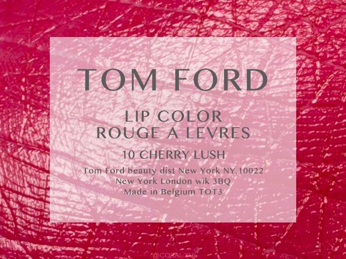 IMG 0334 - Tom Ford Cherry Lush 2018 review