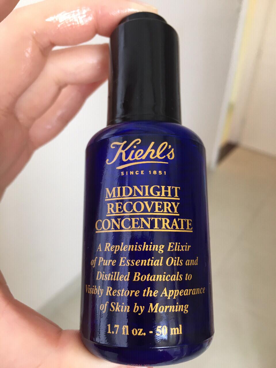 Kiehls Midnight Recovery Concentrate Face Oil Review - Kiehl’s Midnight Recovery Concentrate Face Oil Review