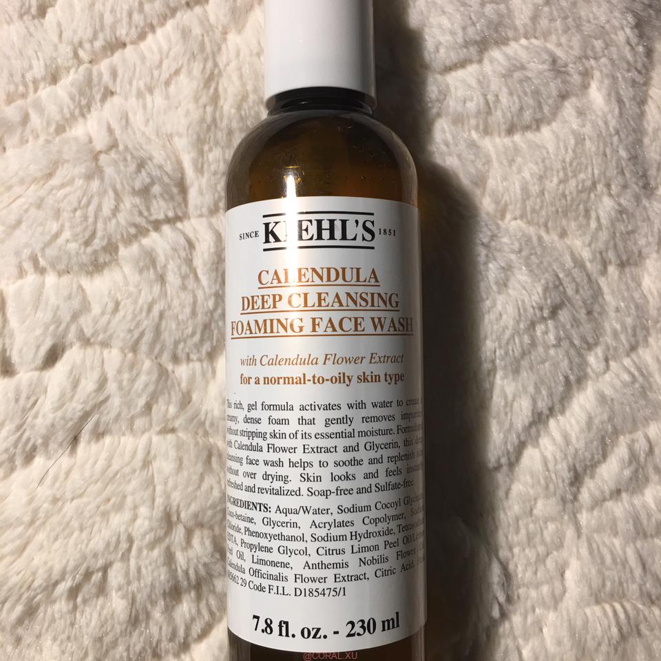 Kiehls Calendula Deep Cleansing Foaming Face Wash Review 1 - Kiehl’s Calendula Deep Cleansing Foaming Face Wash Review