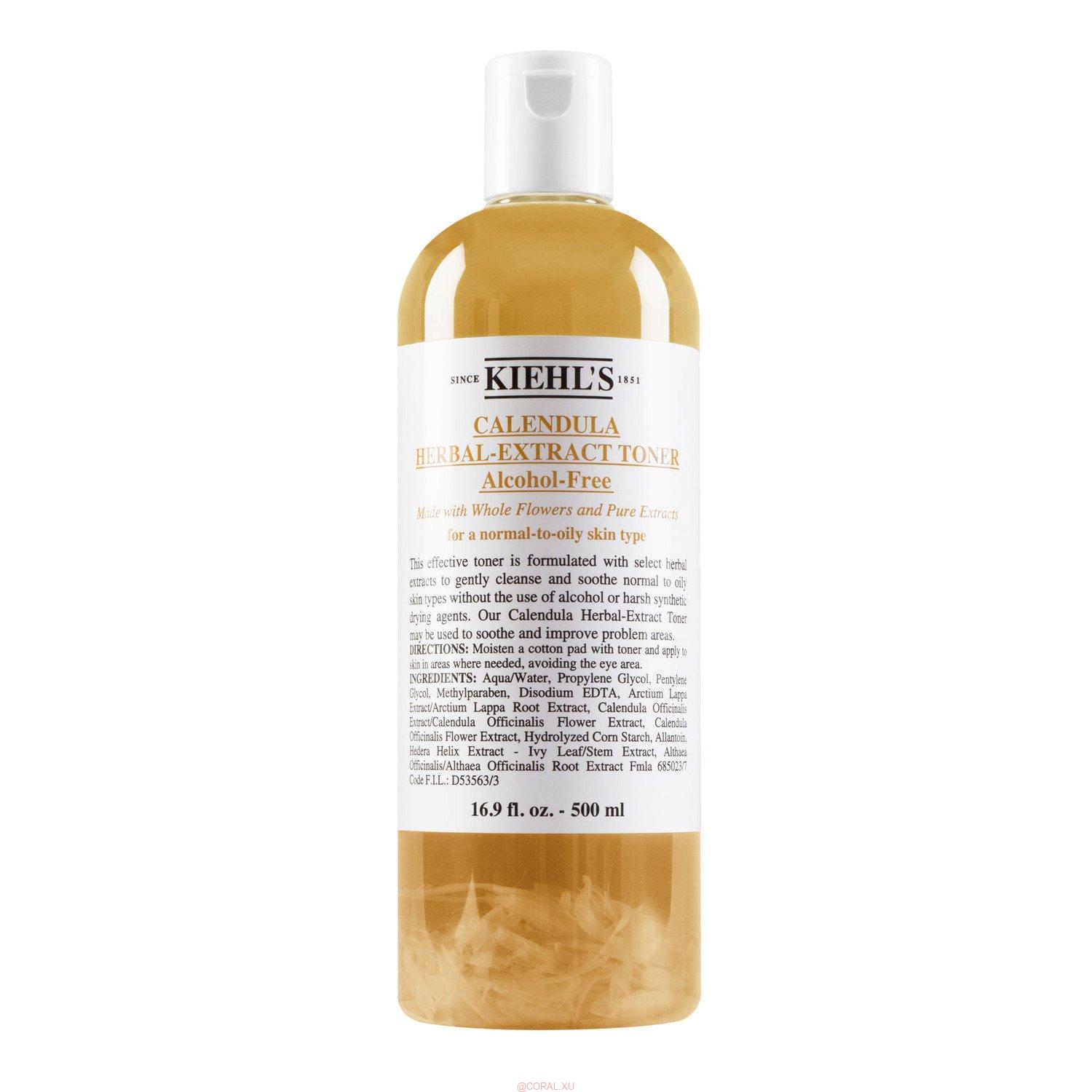 00002305 - Kiehl’s Calendula Herbal-Extract Alcohol-Free Toner Review