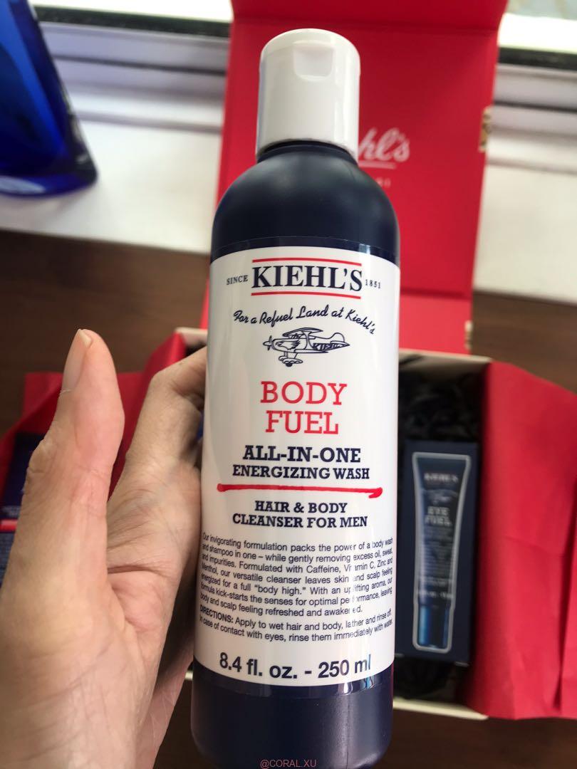 6 官 - Kiehl’s Body Fuel Wash Review